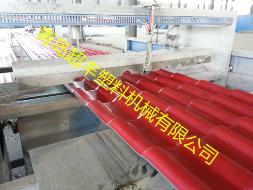 塑料多層琉璃瓦擠出生產(chǎn)線_塑料多層琉璃瓦生產(chǎn)設備